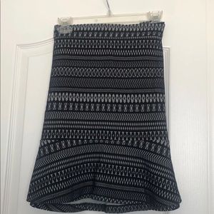 Banana republic fit and flare skirt